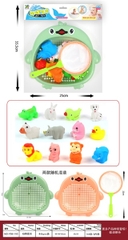 Y55-110  TÚI RỔ CHÍT THÚ 12C ĐỦ MẪU + VỢT (PVC)