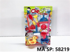 58219  VỈ LAU NHÀ BÌNH TƯỚI VỊT, CHỔI, XÔ