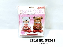 39241  LỐC 5 TÚI BÓNG PHAO GẤU