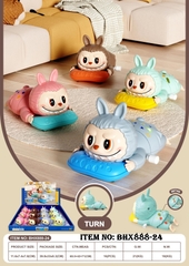 BHX888-24  HỘP LABUBU BÒ CÓT 12C