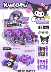 BK690-2  HỘP XE SANRIO TRỚN LỘN 12C ĐỦ MẪU