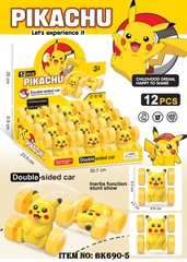 BK690-5  HỘP XE POKEMON TRỚN LỘN 12C ĐỦ MẪU