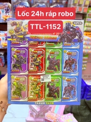 TTL-1152  LỐC 24 HỘP RÁP ROBOT SIÊU NHÂN
