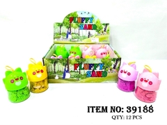 39188  HỘP 12 HŨ ĐẤT SÉT CÁT NẶN THÚ BIỂN ĐỦ MẪU MÈO TOTORO