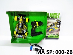 _000-2B  HỘP XE ĐUA ĐỊA HÌNH ĐIỀU KHIỂN CẦN GẠT XOAY, CÓ SẠC, TL 1:18