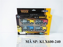 KLX600-240  HỘP XE CÔNG TRÌNH SẮT TRỚN 4C