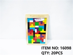 16098  BẢNG GỖ XẾP HÌNH MÀU