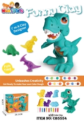 CB5554  HỘP ĐẤT SÉT CÁT NẶN KHỦNG LONG + 1C KHỦNG LONG