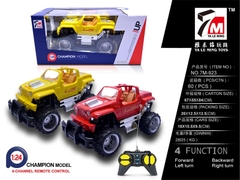 7M-923  HỘP XE HƠI JEEP ĐIỀU KHIỂN 7 ĐỘNG TÁC, KHÔNG SẠC, TL 1:24