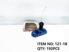 121-1B  HỘP XE HƠI FERRARI XI ĐIỀU KHIỂN 3 ĐỘNG TÁC, KHÔNG SẠC, TL 1:24   121-, 555-2