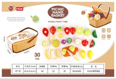 CF-78  HỘP BẾP TRÁI CÂY DÍNH GIỎ XÁCH CẮM TRẠI