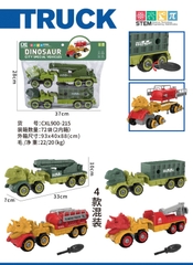 CXL900-215  TÚI XE KHỦNG LONG TRỚN 2C ĐỦ MẪU + ỐC VÍT