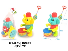 D0356  LƯỚI VOI ĐÁNH TRỐNG ĐẨY PIN ĐÈN