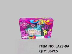 LA23-9A  HỘP NỘI THẤT NHÀ + 3C NGỰA PONY