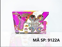 9122A  HỘP CON QUAY SẮT 4C + TAY CẦM   9122