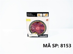 8153  HỘP BOOMERANG 5 CÁNH MỀM PIN NÚT ĐÈN 2C   Frisbee