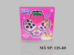 135-4D  HỘP PHẤN TRANG ĐIỂM ( DÂU)