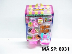 8931 VĨ BẾP MÁY TÍNH TIỀN SIÊU THỊ + THÁP BÁNH 3 TẦNG + HỘP GÀ (MINI SWEET COFFE SHOP) 8931-