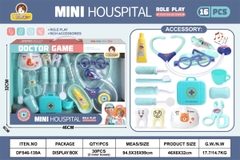 DF546-139A  HỘP BÁC SĨ TAI NGHE, KHÁM RĂNG, KHẢU TRANG, KÉO, VALI, XÀ BÔNG