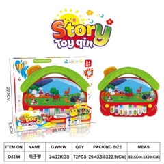 DJ244  HỘP ĐÀN NHÀ THÚ PIN