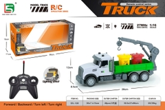 DS-108  HỘP XE CONTAINER CẨU ĐIỀU KHIỂN 7 ĐỘNG TÁC, CHỞ 2C THÙNG RÁC，KHÔNG SẠC