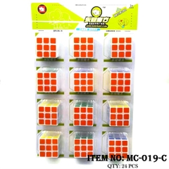 MC-019-C  VỈ 12C RUBIC 3x3x3 (5.3x5.3 cm)