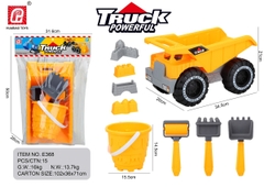 E368  TÚI XÔ BIỂN XE BEN (PVC)