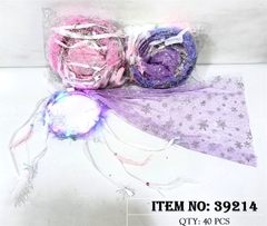 39214  TÚI 10C VÒNG VƯƠNG MIỆN ĐÈN LÔNG KIM TUYẾN