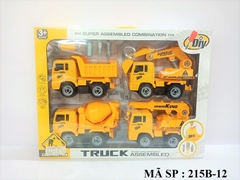 215B-12  HỘP XE CT 4C CẨU, TRỘN, BEN, CÀO + TUA VÍT  Truck