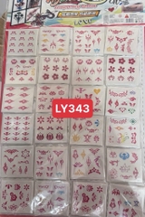 LY343 VỈ XĂM QUÝ PHI 24 TÚI