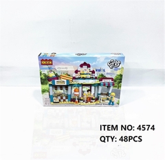 4574  HỘP LOGO RÁP CỬA HÀNG BÁNH NGỌT 348 MIẾNG COGO