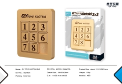 EQY804  HỘP XẾP HÌNH TRƯỢT SỐ 3X3