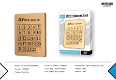 EQY806  HỘP XẾP HÌNH TRƯỢT SỐ 5X5