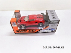 207-10AB HỘP XE HƠI CẢN SAU ĐK 7 Đ.TÁC, CÓ SẠC TL 1:20 SPORT CAR