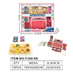 F300-8K  HỘP MÁY TÍNH TIỀN SIÊU THỊ PIN, KHÂY DIMSUM