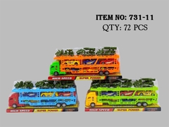 731-11  HỘP KIẾNG XE TRỚN 3 TẦNG CHỞ 9C XE (QUÂN SỰ ĐẦU KHỦNG LONG, XE HƠI)