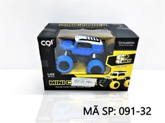 _091-32B  HỘP XE JEEP ĐỊA HÌNH ĐIỀU KHIỂN 7 ĐỘNG TÁC, CÓ SẠC, TL 1:43   091-31, 091-40
