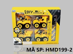 HMD199-2  HỘP XE CÔNG TRÌNH TRỚN 4C ĐỦ MẪU + ỐC VÍT