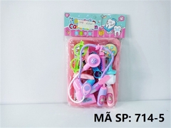 714-5  TÚI KHÂY BÁC SĨ TAI NGHE + MẮT KIẾNG, KIM, THUỐC