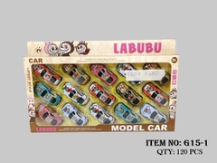 G15-1  HỘP XE HƠI TRỚN LABUBU 15C
