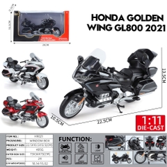 H9021  HỘP XE MOTO SẮT MÔ HÌNH PIN NÚT