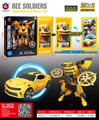 HD111  HỘP RÁP ROBO BIẾN HÌNH XE HƠI