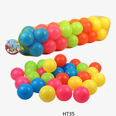 HT35 LƯỚI 30 TRÁI BANH MÀU 8CM