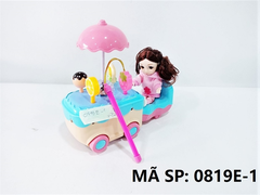 _0819E-1  XE ĐẨY KẸO BABY (LỒNG ĐÈN)