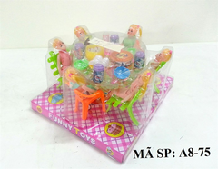A8-75  HỘP KIẾNG BÀN ĂN 6 BÉ + 4 GHẾ