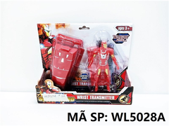 WL5028A  VỈ HỘP ĐỒNG HỒ BẮN HÍT + 10C MÚT HÍT + 1T SIÊU NHÂN NGƯỜI SẮT ĐÈN