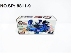 8811-9  HỘP XE HƠI BÁN TẢI PIN MỞ CỬA, CHÂU XOAY ĐÈN   Crawler King