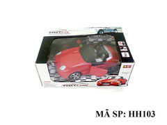 HH103  HỘP XE HƠI MUI TRẦN MỞ CỬA ĐIỀU KHIỂN 3 ĐỘNG TÁC, KHÔNG SẠC, TL 1:26