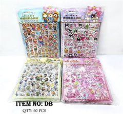 DB  TÚI 10 VỈ 2 TÚI MIẾNG DÁN STICKER ĐỦ MẪU