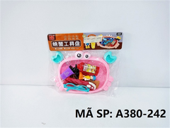 A380-242  TÚI KHÂY CUA KỀM BÚA BÌNH CỨU HỎA, MẮT KIẾNG, THÙNG RÁC (PVC)